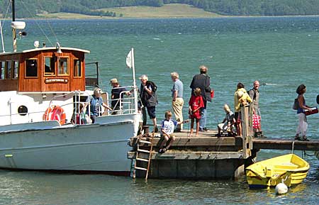 Båtutflykt vid Sommarmötet 2006