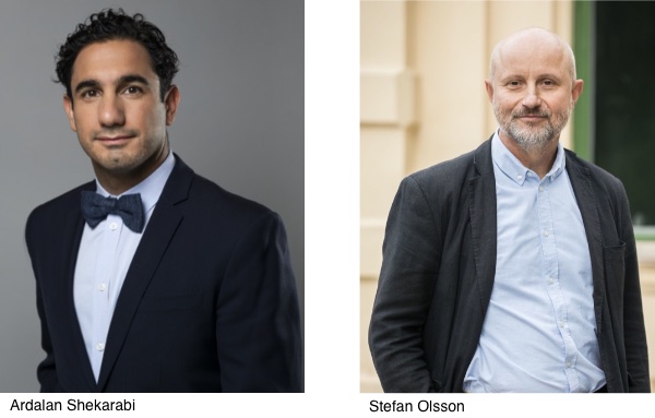 Ardalan Shekarabi och Stefan Olsson
