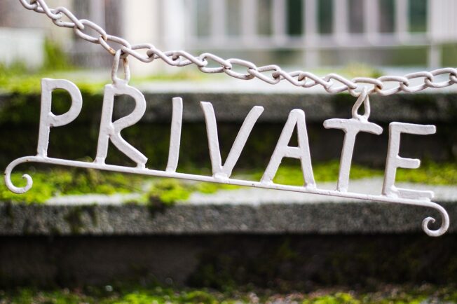 Privat Område